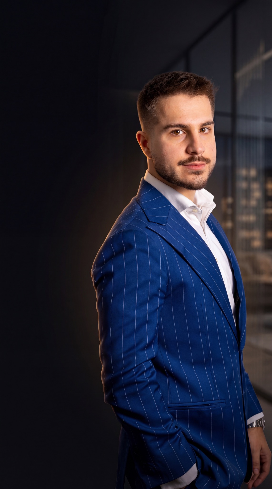 Domenico Pedretti in ritratto professionale